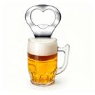 Kit 10 Abridor De Garrafa Magnético Formato Caneca De Chopp Com Ímã Aço Inoxidável Bar