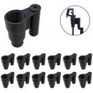 Kit 10 Adaptador 1/2" P/ Microtubo 7mm Haste de Ponta 8mm - Fácil Instalação e Alta Qualidade