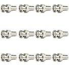 Kit 10 Adaptador Entra Rca Sai Bnc Bnc Macho Rca Fêmea