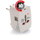 Kit 10 Adaptador Universal de Tomadas com USB