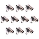 Kit 10 Adaptador Válvula 1/2 Para Mangueira 1/4 Com Registro Metal Kit 10 Adaptador Válvula 1/2 Para Mangueira 1/4 Com Registro Metal