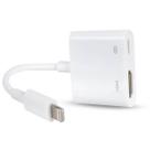 Kit 10 Adaptadores de Áudio e Vídeo Lightning Digital para Iphone/Ipad