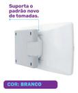 Kit 10 Adaptadores Dobráveis Tê Dobrável móvel articulável Pino tomada