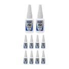Kit 10 Adesivo Instantâneo 793 20g Tekbond