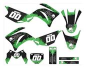 Kit 10 Adesivos Trilha compatível XTZ 250 20mm Metal Mulisha