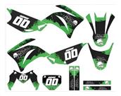 Kit 10 Adesivos Trilha compatível XTZ 250 20mm