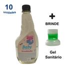 Kit 10 Água de Passar Roupa Tecido Refil Baby 500ml Facilitador Para Passar da Senalândia - Envio Já