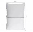 Kit 10 almofada com bolso 20x30 branca