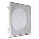 Kit 10 Arandelas 6 Pol Som Ambiente Teto Quadrada S/ Falante