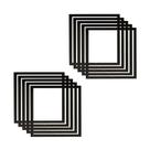 kit 10 arco de moldura preta 30x30para azulejo, quadros edecorações kit 10 arco de moldura preta 30x30para azulejo, quadros edecorações