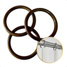 Kit 10 Argolas 28mm para Cortina de Ilhós Ouro Velho