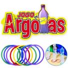 Kit 10 Argolas Coloridas Brinquedo Educativo Jogo Festa Junina + Painel Decorativo Kit 10 Argolas Coloridas Brinquedo Educativo Jogo Festa Junina + Painel Decorativo