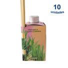Kit 10 Aromatizador de Ambiente Alecrim e Capim Cidreira 280ml Vareta Senalândia - Envio Já
