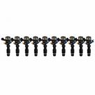 Kit 10 Aspersor Impacto Irrigador Horta Rosca Alcance 29m