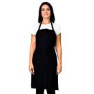 Kit 10 Avental Oxford Frontal Com Bolso Grande Liso Lojaloja Preto