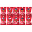 Kit 10 Bala Fini Gelatina Aros Morango 90g