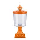 Kit 10 Baleiros Grego Com Tampa Bomboniere Cristal Potiche Decorativo