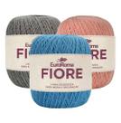 Kit 10 Barbante Fiore 150g N2 8/4 Fios 500m a Sua Escolha Euroroma