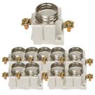 Kit 10 base para fusivel diazed 25a 250v Kit 10 base para fusivel diazed 25a 250v