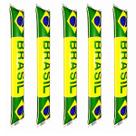 Kit 10 Bastão Brasil Balão 60cm Decorativo