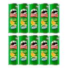 Kit 10 Batata Pringles Creme e Cebola 109g
