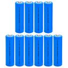 Kit 10 Bateria 18650 Pilha Recarregável Li-Ion 3.7V A 4.2V