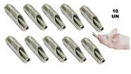 Kit 10 bebedouro suino (porco) adulto chupeta terminacao inox 2 ducampo