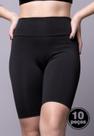 Kit 10 Bermudas Fitness Suplex Short Cos Alto Cintura Alta Kit 10 Bermudas Fitness Suplex Short Cos Alto Cintura Alta
