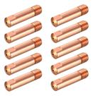 Kit - 10 Bico/Tubo De Contato Para Tocha Mig M6x25 0,9mm - 15ak / 24kd