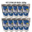 Kit 10 Biol2000 Limpa Tudo Fossa Bio Digestora Sumidouro 100g