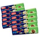 Kit 10 Biscoito Recheado Plugados Adria bolacha 130g