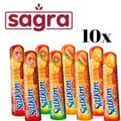 Kit 10 Biscoitos Salgados Salkin 90g cada
