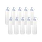 kit 10 bisnaga grande 400ml Branco - Plasvale