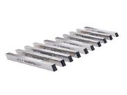 Kit 10 Bits 3/8 X 4 Hardsteel 50% Ferramenta Para Torno