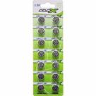 Kit 10 Blisters C/ 14 Pilhas Alcalina 1,5v lLR44 AG13 FX-LR44