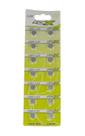 Kit 10 Blisters C/ 14 Unidade Pilhas Modelo Botão LR41 FX-LR41 1.5V 30mAh