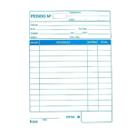 Kit 10 Bloco Pedido 1 Via 50 Folhas Cada Impresso