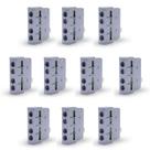 Kit 10 Blocos de Contato Frontal ACBF Para MPW 18 / 40 / 80 Weg