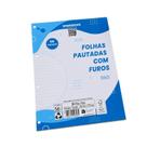 Kit 10 Blocos Folha Pautada Fichário 96 Folhas em cada Bloco Kit 10 Blocos Folha Pautada Fichário 96 Folhas em cada Bloco
