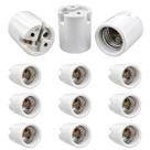 Kit 10 Bocal Soquete Base E27 Porcelana Reforçado 4A 0~250V