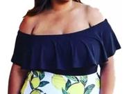 Kit 10 Bodys Plus Size Modelos e Cores Sortidos Kit 10 Bodys Plus Size Modelos e Cores Sortidos