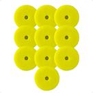 Kit 10 Boina Polimento Roto Orbital Amarelo Corte Médio 5" Kit 10 Boina Polimento Roto Orbital Amarelo Corte Médio 5"