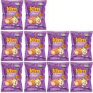 Kit 10 Bolinho Kim Sem Lactose Baunilha 70g
