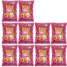 Kit 10 Bolinho Kim Sem Lactose Baunilha e Morango 70g