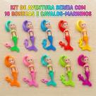 Kit 10 Bonecas Estilo Sereia Fashion Presente Meninas