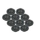 Kit 10 Borracha Coxim Escapamento GOL PARATI SAVEIRO PASSAT