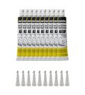 Kit 10 Borracha Silicone Acético 50g Para Reparo Manutenção Uso Geral