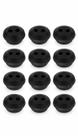 Kit 10 Borrachas Vedação Tanque 2 Furos 21mm