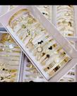 Kit 10 Braceletes Titânio Ouro 18K Luxuosos Femininos Estilo Elegante Durável Kit 10 Braceletes Titânio Ouro 18K Luxuosos Femininos Estilo Elegante Durável