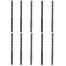 KIT 10 Broca SDS Plus Para Concreto 10x160mm MTX KIT 10 Broca SDS Plus Para Concreto 10x160mm MTX
